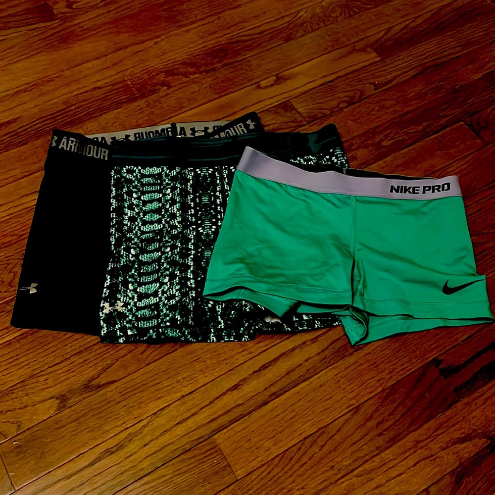 Gym shorts set of 3